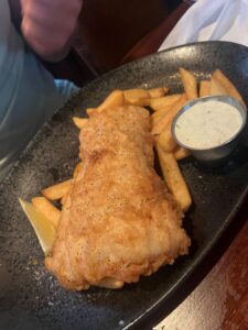 Fish and Chips at Raglan Road Disney Springs